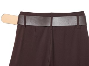 Pantalon décontracté pour femme, nouvelle mode 2026, rétro, taille haute, coupe droite, braguette zippée, coloré, respirant, en polyester - Product Image 6