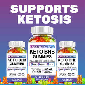 Fórmula cetogénica avanzada cetonas Keto BHB Gummies comida <span class=keywords><strong>vegetariana</strong></span> Keto para apoyar la cetosis para adultos dosis de dulces de goma - Product Image 4