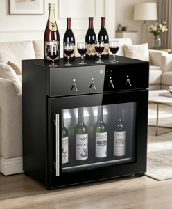 Vanace-Distributeur de vin rouge 4 bouteilles à écran tactile LED - Product Image 1