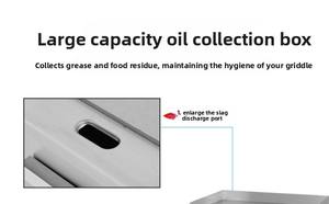 Parrillas Eléctricas <span class=keywords><strong>de</strong></span> Alta Calidad, Económicas, Fáciles <span class=keywords><strong>de</strong></span> Limpiar, con Superficie Antiadherente, Parrillas Lisas <span class=keywords><strong>de</strong></span> 8 mm - Product Image 4