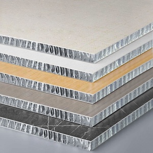 Panneaux modernes résistants aux chocs, isolants thermiques en aluminium <span class=keywords><strong>nid</strong></span> <span class=keywords><strong>d</strong></span>'abeilles à âme en FRP, imperméables, ignifuges et écologiques - Product Image 1