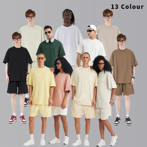 Logotipo personalizado Puff Impreso Tee Heavyweight 100% Algodón Hombres de manga corta de lujo O-cuello Sólido - Product Image 6