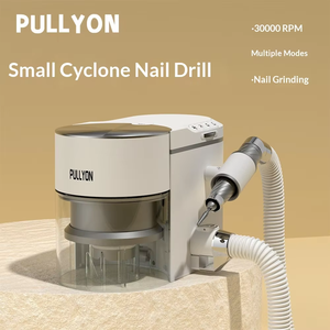 Taladro de Uñas Profesional Portátil con Motor sin Escobillas de 2.3mm, 0-30000rpm, Colector de Polvo al Vacío para Salón de Uñas - Product Image 5