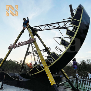 Manège <span class=keywords><strong>Bateau</strong></span> <span class=keywords><strong>Pirate</strong></span> 24 Places 11KW 380V – Équipement de Parc d'Attractions Passionnant pour Parc Thème, Carnaval, Aire de Jeux Extérieure – À Vendre - Product Image 4
