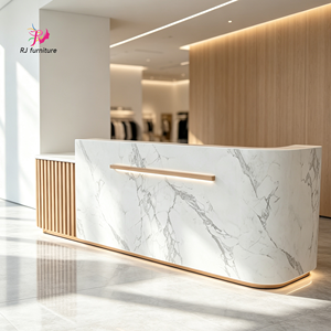 Muebles de Oficina Comerciales Minimalistas Modernos Personalizados de Alta Calidad, Duraderos y Ecológicos con Acabado MDF - Product Image 1