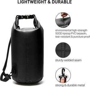Sac étanche MINGCHAN en PVC transparent tactile avec fenêtre, idéal pour la randonnée, la plage, la natation, le camping, la pêche et le <span class=keywords><strong>kayak</strong></span> - Product Image 3