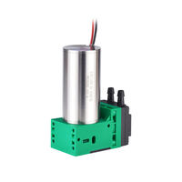 Pompe à diaphragme à pression négative, petite micro-pompe à vide, pompe d'échantillonnage et d'analyse électrique 12V/24V, membrane HNBR, 4 LPM