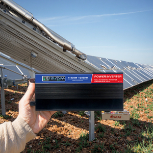 Contrôleur de charge solaire hybride Kungf Solar pour <span class=keywords><strong>micro</strong></span>-voiture, onduleur DC/AC 1500W-<span class=keywords><strong>2000W</strong></span> monophasé à onde sinusoïdale pure 60Hz 99,9% - Product Image 1