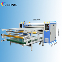 Jetpal nouvel état tissu Textile calendrier 1.7m 1.9m rouleau huile cylindre Sublimation transfert Machine chaleur presse rouleau Machine
