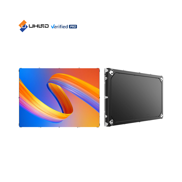 UHLED Indoor ultra Thin LED Display Screen COB P1.56mm Micro LED Video Wall Panel 600*337.5 Cabinet Size 16:9 Church LED Display