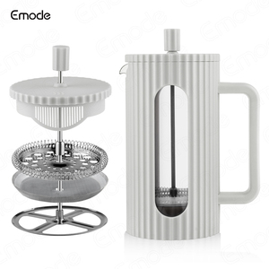 RTS Cafetera de Prensa Francesa Manual Portátil Resistente al Calor de 350/600/<span class=keywords><strong>1000</strong></span> <span class=keywords><strong>ml</strong></span> al por Mayor con Émbolo - Product Image 3