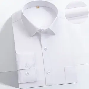 Custom Hommes Men's Formal shirts for men 100% Cotton Fabric Formal Full Sleeve Men's Shirts Slim Fit Business Shirt