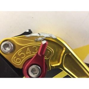 คันเบรคซูซูกิ วี-เทรค 600-750 2006-2007 สีทอง ปรับได้ สำหรับ GSX-R - Product Image 3