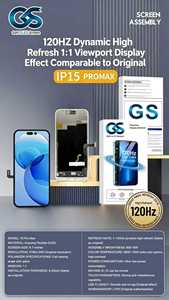 Pantalla LCD OLED Suave al por Mayor para iPhone 15 Pro Max, Pantallas LCD de Repuesto, 120Hz de Alta Frecuencia de Actualización, Pantalla Táctil de Color Real - Product Image 6