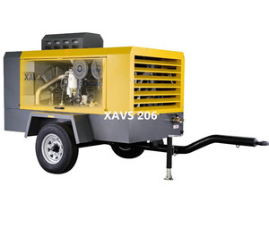 XAS88 Atlas Copco Portable Diesel Air Compressor XAS38 XAS48 XAS58 XAS68 XATS68 XAS78 Mobile Screw Air Compressor 7bar 185cfm - Product Image 1