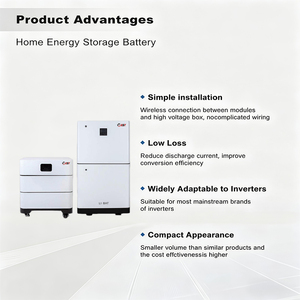 แบตเตอรี่โซลาร์ที่ดีที่สุด 51.2V 280AH 314AH LiFePO4 10KW 14KW 16KW 5.12KWH 6000 รอบการใช้งาน อายุการใช้งาน 10 ปี พร้อมจัดส่ง - Product Image 2