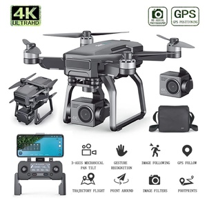 SJRC F7 4K PRO Caméra HD GPS pliable avec nacelle 3 axes, Wi-Fi 5G, portée de 3 km, moteur brushless, RC professionnel 4K longue portée - Product Image 6