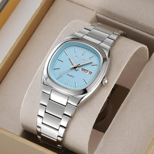 Skmei 2420 Gold or silver Affordable unisex fashion casual business watches Guangzhou wholesale of 3ATM Waterproof watches - Product Image 1