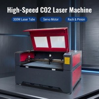 Machine de découpe et de gravure au laser CO2 1390 100W pour textile, bois, cuir, acrylique, MDF, caoutchouc, contreplaqué, papier, CNC