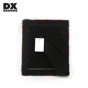 Đầy màu sắc phong cách mới bằng gỗ khung hình với vải - Product Image 3