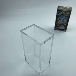 <strong>Customized</strong> High-definition Acrylic Funko Pop Japanese Anime <strong>Model</strong> <strong>Display</strong> Box with Magnet, <strong>Toy</strong> Card protection Cover - Product Image 4