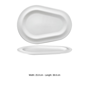 จานเสิร์ฟกูร์เมต์โกตัส 36.6 × 25.8 ซม. รุ่นโคโรน่า - Product Image 3