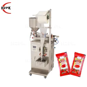 HZPK vertical auto food oil ketchup paste plastic pouch bag multi-function packaging machine other packaging small