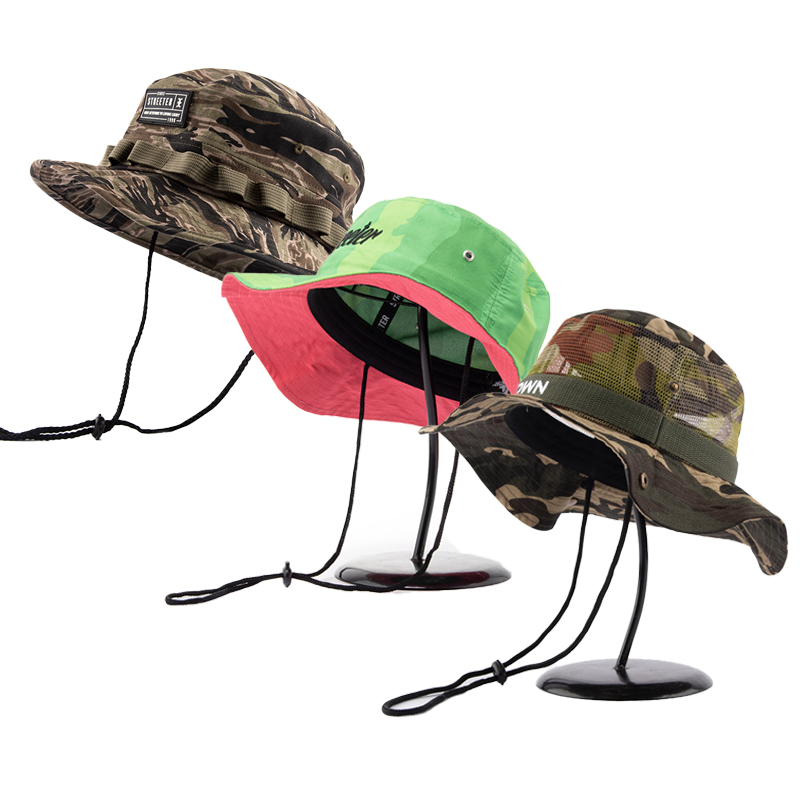 Панама с защитой от УФ-лучей, широкими полями и логотипом на заказ