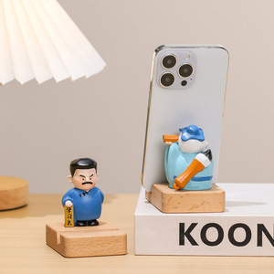 Resin <b>Statue</b> Figurine Desktop Decoration Artistic Cartoon Sculpture Home Office Gift For Students Exam Motivation Decor - Product Image 2