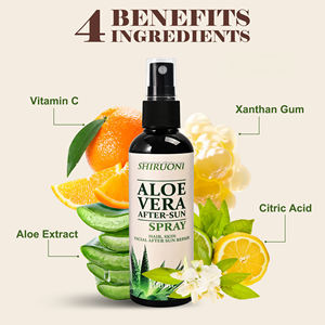 Bruma Facial Refrescante de Aloe Vera para Después del Sol, Absorción Rápida, Alivio de Quemaduras Solares, Vitamina C para la Piel, <span class=keywords><strong>Spray</strong></span> de Aloe Vera para Después del Sol - Product Image 2