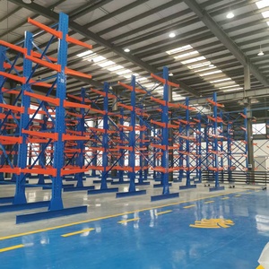 Système de rayonnage cantilever <span class=keywords><strong>industriel</strong></span> en acier pour le stockage de tubes et tuyaux en usine et entrepôt - Product Image 3