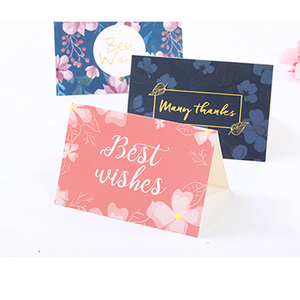 Tarjetas <span class=keywords><strong>de</strong></span> Felicitación hechas a mano, tarjetas <span class=keywords><strong>de</strong></span> agradecimiento, impresión personalizada, tarjeta <span class=keywords><strong>de</strong></span> felicitación <span class=keywords><strong>de</strong></span> lujo con sobre - Product Image 4