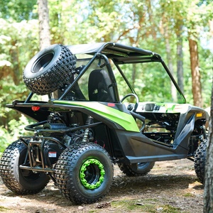 Kart à essence tout-terrain haute performance 180cc 4 temps à transmission par chaîne pour adultes, avec essieu arrière en alliage durable, Funrun, charge utile 175 kg, 8,7 kW - Product Image 2