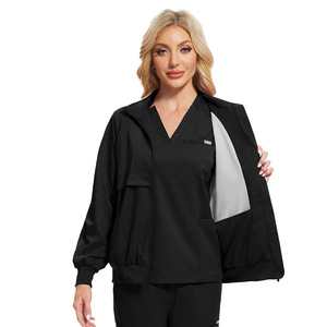 Conjuntos de Uniformes Quirúrgicos para Enfermeros/as, de Tela Dobby con Spandex, Detección de Agujas, Fusión sin Costuras, Multicolor - Product Image 5