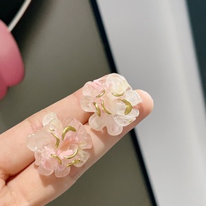 Pendientes de Diamantes con Diseño de Flor, Modernos y Originales para Mujer, Estilo Coreano, Elegantes, Chapados en Oro, para Aniversario, Novedad 2026 - Product Image 4