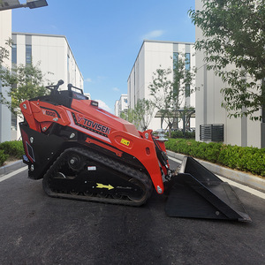 Vente directe usine Mini-chargeuse sur chenilles à roues à essence, déneigeuse - Product Image 2