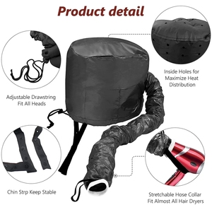 <span class=keywords><strong>Bonnet</strong></span> chauffant portable pour cheveux avec logo personnalisé, <span class=keywords><strong>bonnet</strong></span> pour cheveux, sèche-cheveux, soin profond et séchage, <span class=keywords><strong>bonnet</strong></span> chauffant pour sèche-cheveux - Product Image 2
