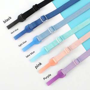 Sangles de lunettes de sport en silicone colorées en gros, sangles extensibles réglables antidérapantes pour lunettes de soleil - Product Image 1