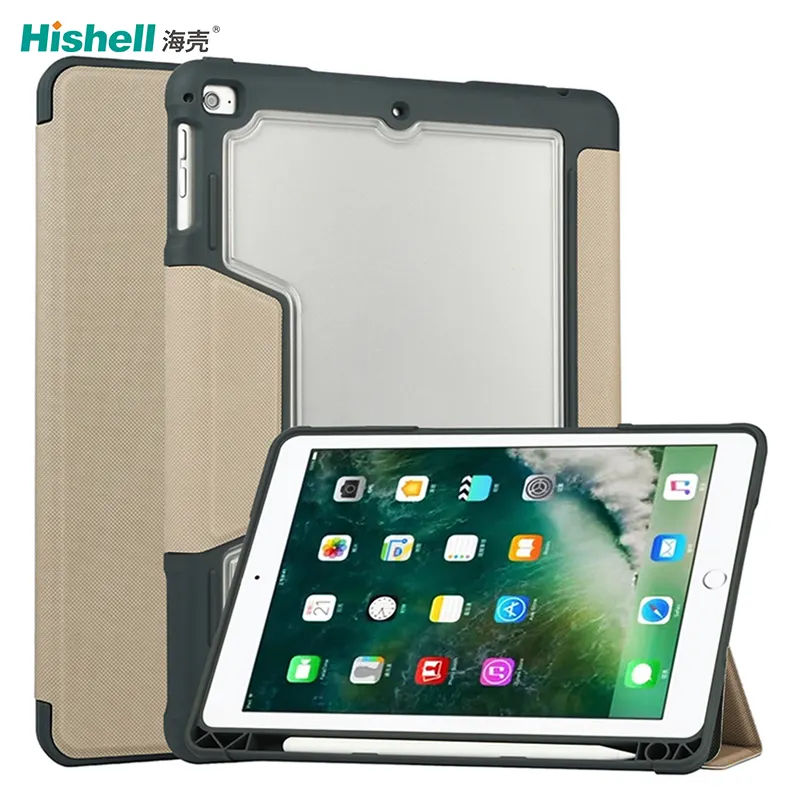 Grosir casing Flip Tablet Auto tidur bangun Shockproof Tablet Cover Case untuk iPad 9.7