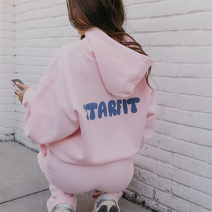 Sudadera con Capucha Personalizada de Alta Calidad, 350G, Felpa Gruesa, Talla Grande, Lavado Ácido, Sudadera para Mujer, Conjunto Deportivo para Invierno - Product Image 1