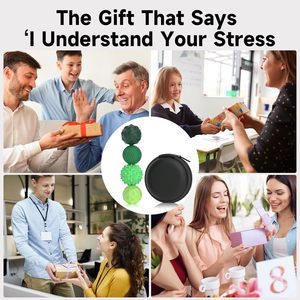 Pelota Magnética Sensorial para Terapia, Juguete Antiestrés para Adultos, Gadget de Oficina EDC, Herramienta de Masaje de Silicona para Autismo y TDAH - Product Image 6