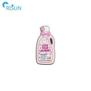 Customised Enamel Spray Detergent <strong>Laundry</strong> <strong>Liquid</strong> Brooch Pins Custom Logo Bleaching Sud Vibes <strong>Laundry</strong> Detergent Enamel Pin Badge - Product Image 2