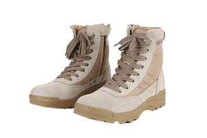 Botas Tácticas de Combate TSB09 de Gamuza para Desierto, Ligeras, Transpirables, Resistentes y Duraderas - Product Image 3