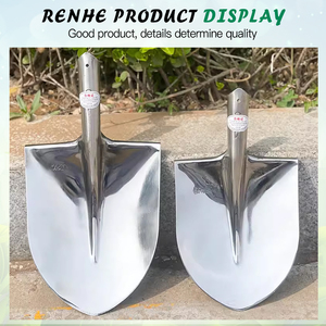 Giá bán buôn nông nghiệp công cụ thép đào xẻng nông nghiệp vườn Spade đầu - Product Image 6