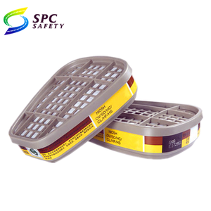 बदली पीला खिलाफ कार्बनिक वाष्प एसिड गैस श्वासयंत्र कारतूस फिल्टर के लिए पेशेवर श्वसन संरक्षण गैस मास्क - Product Image 3