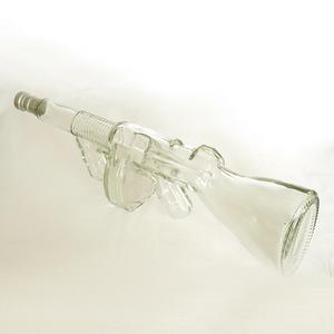 Bouteille en verre design unique de 750ml, bouteille de vin blanc en forme de pistolet <span class=keywords><strong>AK47</strong></span>, carafe à whisky - Product Image 6