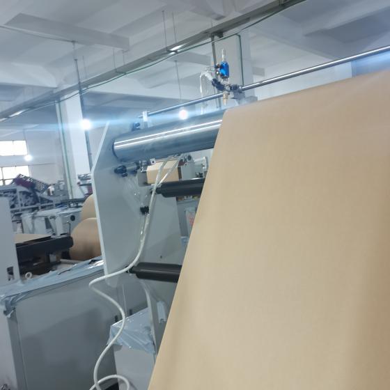 PRY-350T / 450T Fully Automatic Square Bottom Paper Bag Making Machine With Handle