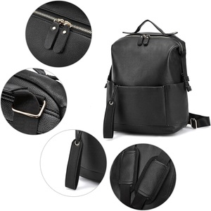 Sac à dos à langer en cuir pour femme, sac <span class=keywords><strong>de</strong></span> voyage pour bébé, sac à dos d'extérieur pour maman avec matelas à langer et sangles <span class=keywords><strong>de</strong></span> poussette - Product Image 5