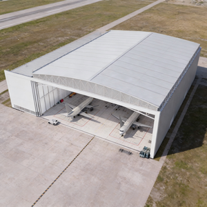 Hangar de Acero Moderno para Aviación General con Gran Capacidad de Carga y Garantía de Durabilidad, Tamaños Personalizables - Product Image 2
