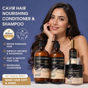 Shampooing <span class=keywords><strong>Professionnel</strong></span> Hydratant et Lissant au Caviar, <span class=keywords><strong>Sans</strong></span> Sulfate, Effet Brillant et Volumineux, à Base de Protéines, Marque Privée, Vente en Gros - Product Image 5
